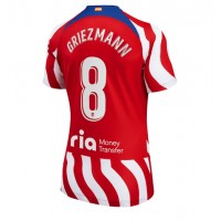 Fotbalové Dres Atletico Madrid Antoine Griezmann #8 Dámské Domácí 2022-23 Krátký Rukáv